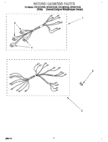 05 - Wiring Harness, Lit / Optional parts for Whirlpool Range RF310PXDN0 from AppliancePartsPros.com