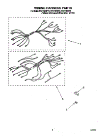 06 - Wiring Harness, Optional parts for Whirlpool Range RF314BXBQ0 from AppliancePartsPros.com