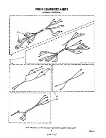 07 - Wiring Harness parts for Whirlpool Range RF365EXPW1 from AppliancePartsPros.com