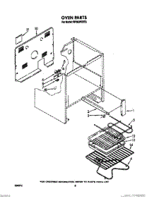 06 - Oven (Continued), Optional parts for Whirlpool Range RF363PXVT3 from AppliancePartsPros.com