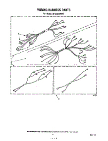 07 - Wiring Harness parts for Whirlpool Range RF3365XPW0 from AppliancePartsPros.com