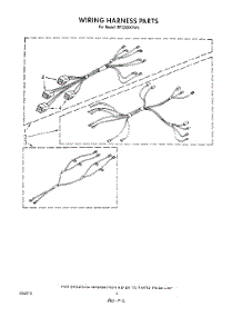 07 - Wiring Harness parts for Whirlpool Range RF3300XVW2 from AppliancePartsPros.com