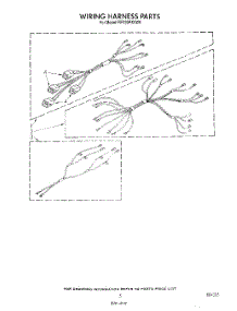 05 - Wiring Harness parts for Whirlpool Range RF330PXVW0 from AppliancePartsPros.com