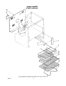 05 - Oven , Literature And Optional parts for Whirlpool Range RF365EXPW0 from AppliancePartsPros.com