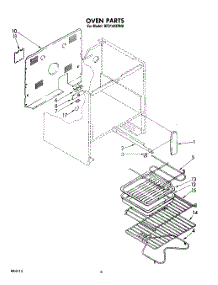 05 - Oven, Lit / Optional parts for Whirlpool Range RF3140XPN0 from AppliancePartsPros.com