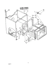 06 - Oven (Continued) parts for Whirlpool Range RF3140XPN0 from AppliancePartsPros.com