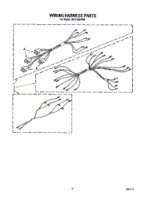 07 - Wiring Harness parts for Whirlpool Range RF3140XPN0 from AppliancePartsPros.com