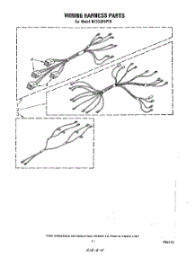 07 - Wiring Harness parts for Whirlpool Range RF333PXPT0 from AppliancePartsPros.com