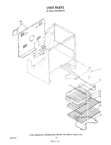 05 - Unit , Literature And Optional parts for Whirlpool Range RF333PXVT0 from AppliancePartsPros.com