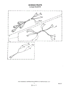 07 - Wiring parts for Whirlpool Range RF333PXVT0 from AppliancePartsPros.com