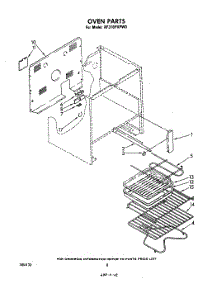06 - Oven , Literature And Optional parts for Whirlpool Range RF310PXPW0 from AppliancePartsPros.com