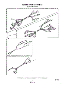 07 - Wiring Harness parts for Whirlpool Range RF363PXPT1 from AppliancePartsPros.com