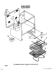 04 - Optional, Oven parts for Whirlpool Range RF3305XXW1 from AppliancePartsPros.com
