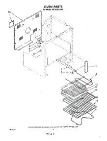 05 - Oven, Literature And Optional parts for Whirlpool Range RF330PXPW0 from AppliancePartsPros.com