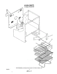 04 - Oven , Lit / Optional parts for Whirlpool Range RF3300XVW0 from AppliancePartsPros.com