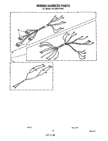 07 - Wiring Harness parts for Whirlpool Range RF330PXPW0 from AppliancePartsPros.com