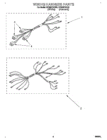 04 - Wiring Harness parts for Whirlpool Range RF330PXAW0 from AppliancePartsPros.com