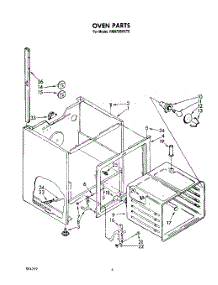 03 - Oven parts for Whirlpool Range RM973BXST0 from AppliancePartsPros.com