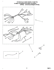 06 - Wiring Harness, Optional parts for Whirlpool Range RF314BXBQ1 from AppliancePartsPros.com
