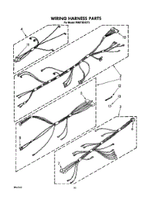 12 - Lit / Optional, Wiring Harnesses parts for Whirlpool Range RM973BXST0 from AppliancePartsPros.com