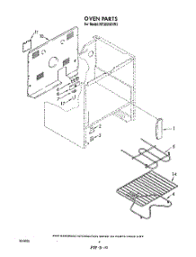 04 - Oven , Lit / Optional parts for Whirlpool Range RF3000XVW3 from AppliancePartsPros.com