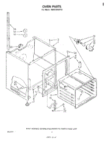 03 - Oven parts for Whirlpool Range RM973BXPT0 from AppliancePartsPros.com