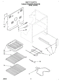 04 - Unit parts for Whirlpool Range RF363PXDW0 from AppliancePartsPros.com