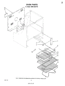 05 - Oven (Continued) parts for Whirlpool Range RM973BXPT0 from AppliancePartsPros.com