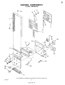 07 - Control parts for Whirlpool Range RM973BXPT0 from AppliancePartsPros.com