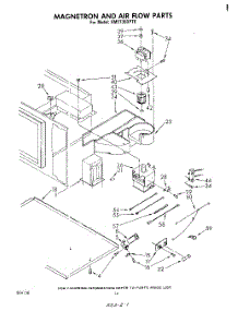 08 - Magnetron And Air Flow parts for Whirlpool Range RM973BXPT0 from AppliancePartsPros.com
