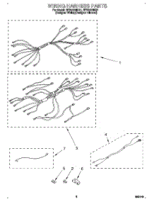 06 - Wiring Harness, Optional parts for Whirlpool Range RF314BBDZ1 from AppliancePartsPros.com