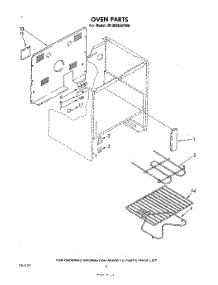 04 - Oven , Literature And Optional parts for Whirlpool Range RF3000XPW0 from AppliancePartsPros.com