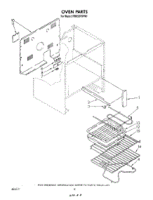 06 - Oven (Continued) parts for Whirlpool Range RM955PXPW1 from AppliancePartsPros.com