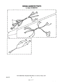 07 - Wiring Harness parts for Whirlpool Range RF3000XPW0 from AppliancePartsPros.com