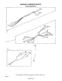 07 - Wiring Harness parts for Whirlpool Range RF387PXWW1 from AppliancePartsPros.com