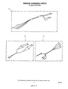 07 - Wiring Harness parts for Whirlpool Range RF387PXPW0 from AppliancePartsPros.com
