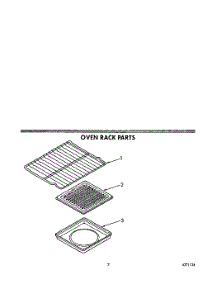 07 - Oven Rack, Lit / Optional parts for Whirlpool Range SF385PEWW2 from AppliancePartsPros.com