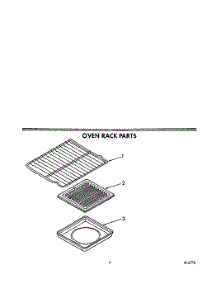 06 - Oven Rack, Lit / Optional parts for Whirlpool Range SF385PEWW1 from AppliancePartsPros.com
