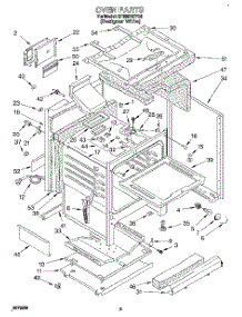 05 - Oven parts for Whirlpool Range SF365BEYQ3 from AppliancePartsPros.com