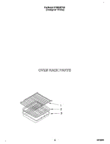 06 - Oven Rack, Literature parts for Whirlpool Range SF365BEYQ3 from AppliancePartsPros.com