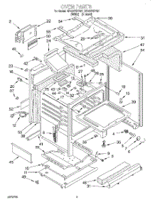 05 - Oven parts for Whirlpool Range SF367PEYN7 from AppliancePartsPros.com