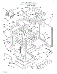 05 - Oven parts for Whirlpool Range SF365BEYW5 from AppliancePartsPros.com