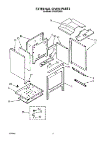 03 - External Oven parts for Whirlpool Range SF395PEWW0 from AppliancePartsPros.com