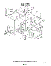 04 - Oven parts for Whirlpool Range RF367BXWW2 from AppliancePartsPros.com