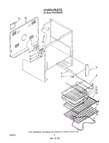 06 - Oven (Continued) , Lit / Optional parts for Whirlpool Range RF367BXWW2 from AppliancePartsPros.com