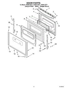 06 - Door, Optional parts for Whirlpool Range GS460LEKQ1 from AppliancePartsPros.com