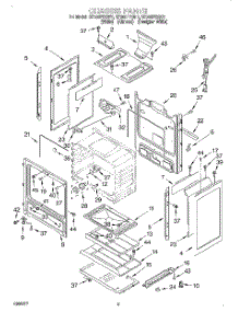 04 - Chassis parts for Whirlpool Range SF365PEGN1 from AppliancePartsPros.com