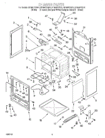 03 - Chassis parts for Whirlpool Range RF386PXGN1 from AppliancePartsPros.com