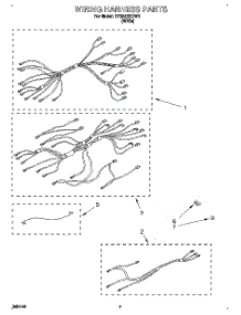 06 - Wiring Harness, Optional parts for Whirlpool Range RF354BXDW1 from AppliancePartsPros.com