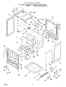 03 - Chassis parts for Whirlpool Range RF387LXGQ0 from AppliancePartsPros.com